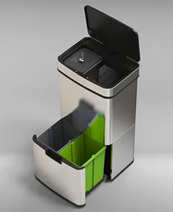 62L 67L 72L Kitchen Smart Bin Automatic Dustbin Sensor Waste Bin thumbnail-2