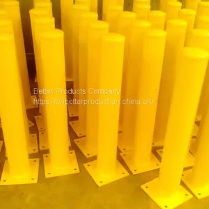 Traffic Steel Bollards With Pedestal or Not thumbnail-1