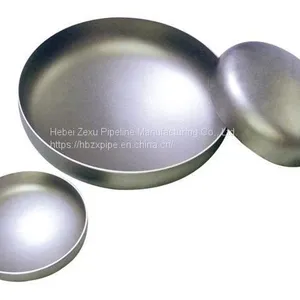 Stainless Steel Round Pipe Tube End Caps for Different Pipe Diameter thumbnail-2