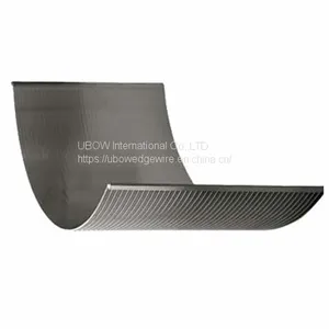 Customed Wedge Wire DSM Screen, Sieve Bend Screen For Wastewater Treatmen thumbnail-3