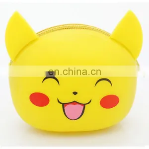 Ladies Clutch Coin Bag Custom Brand Change Money Wallet Promotional Silicone Purse thumbnail-2
