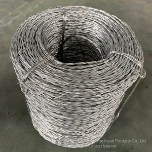 Galvanized or PVC Coated Barbed Wire Cheap Barbed Wire thumbnail-1