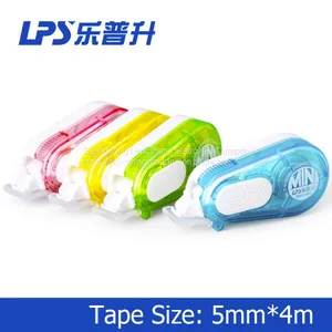 School Supplies Yellow Correction Tape Mini T-90349 Non Toxic Correction Belt thumbnail-4