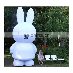 Factory Customized Cute Inflatable Rabbit Models For Attractive Ornament thumbnail-1