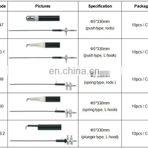 Laparoscopic Surgical Instrument of Monopolar Electrode With Suction & Irrigation thumbnail-2
