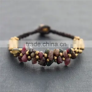 Free Shipping Artificial Stone Jewelry Bracelet ad Stone XE09-184 thumbnail-1