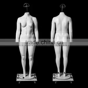 GH24 Female Fiberglass Mannequins Plus-size Women Ghost Mannequin Fat Model thumbnail-4