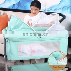 Hot Sale Baby Crib Swing Foldable Bedside Sleeper thumbnail-5
