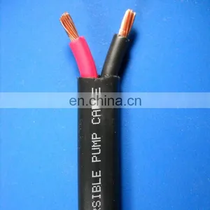 Pay Later Waterproof PVC or RUBBER Insulation 2 Core 16mmsubmersible Motor/pump Winding Cable thumbnail-1