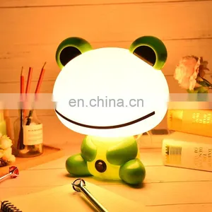 3D Led Cartoon Panda Night Light Bedroom Decorative EU Plug Light for Kids thumbnail-1