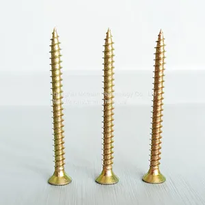 Yellow Drywall Screws Fine Thread Self Tapping Screws China Factory Supply thumbnail-2