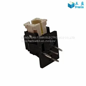 Snap-in Illuminated Right Angle LED Push Switch thumbnail-1