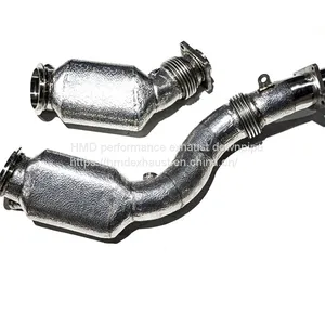 HMD Exhaust Manifold Downpipe for BMW M2C Car Accessories With Catalytic Header Without Cat Whatsapp008613189999301 thumbnail-3