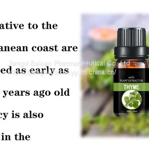 Thyme Oil 100% Natural Plant Extract Essential Oil for Cosmetic Medicial Pharmaceutical thumbnail-2
