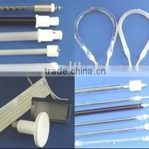 U Bend Quartz Tube for Carbon Heater Lamp thumbnail-1