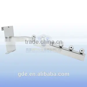 Metal Chrome Display Hook for Gridwall thumbnail-1