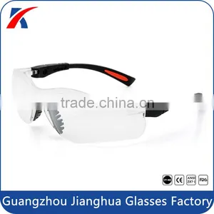 2015 Glasses New Style Black Frame Single Lens Safety Glasses thumbnail-1