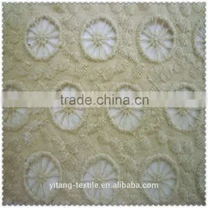 Circle Pattern Embroiderering Fabric thumbnail-1