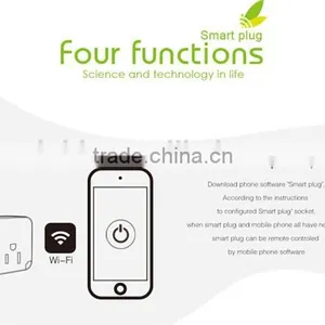 2200W Power Rating AC 90-256V Smart WIFI Socket With Smart Phone Android & IOS APP for Remote Control Electricity Cut-off And Re thumbnail-6