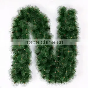 New 6 Feet 9 Feet 10 Feet Artificial Pine Needle Christmas Garland thumbnail-1