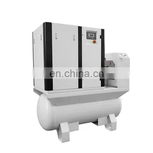 Screw Compressor 15 hp Tank Vsd Screw Refrigerant Compressor 11 kw 16 Bar Vfd Screw Compressor thumbnail-2