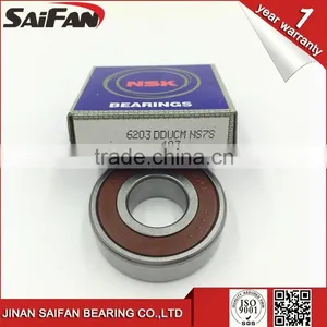 NSK 6203dul1 Bearing 6203 Ball Bearing 17*40*12 thumbnail-1