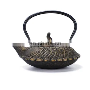 Heat Resistant Heating Large Enamel Iron Teapots Wholesale thumbnail-3