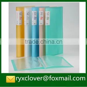 PP Stationery Office School 20 Clear Pockets A4 Paper Documents Display Book thumbnail-2