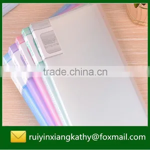 Waterproof PP Custom Design Soft Cover Clear Display Book thumbnail-6