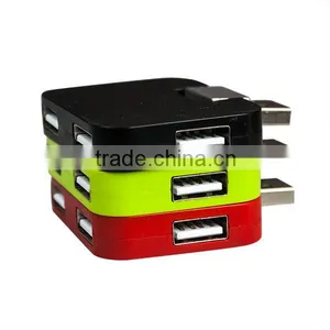 YGH383 New 2016 Product Idea USB Hub 2.0 Mini 4 Ports Usb Hub Quality Choice thumbnail-3