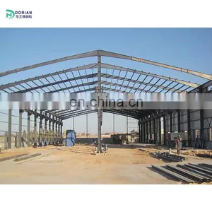 Temporary Steel Structure Modular Prefabricated Buildings Office Design Steel Arch Warehouse thumbnail-5