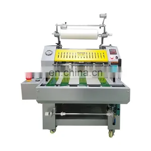 490mm Double Side Laminating Machine Hydraulic Laminating Machine A2 A3 A4 Hot Roll Laminating Machine For Paper/Photo thumbnail-4