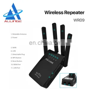 ALLINGE LG3205 Wireless Wifi Repeater Routers 300M 2.4GHz Network Signal Amplifier 802.11n Signal Booster Wifi Repeater thumbnail-4
