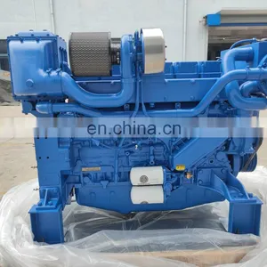 Original WP13C408-15E121 Brand New Weichai Marine Diesel Engine 408HP/1500RPM thumbnail-2