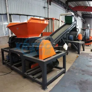 Automatic Waste Shredder Hot Selling Plastic Shredder Double Shaft Shredder for Scrap Metal Wood Plastic Rubber thumbnail-1