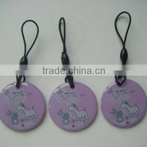 Custom Waterproof Blue Plastic em Marin 125khz Rfid Key Tag thumbnail-6