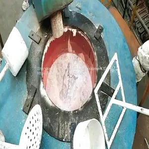 Small Electric Crucible Aluminum Copper Melting Furnace thumbnail-3