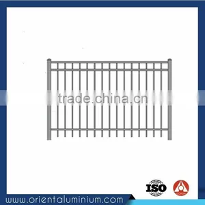 High Quality Outdoor Metal Stair Railing Welded Aluminium Light Weight Fencing thumbnail-1