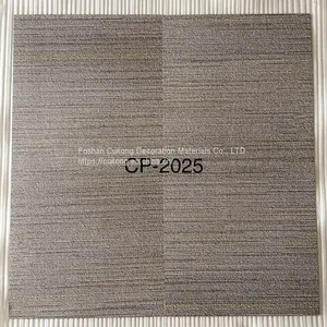 Horizontal Stripe PVC Sheet Floor Carpet Stone Plastic Floor Tile Office Showroom Clothing Store Milk Teahouse Glue thumbnail-5