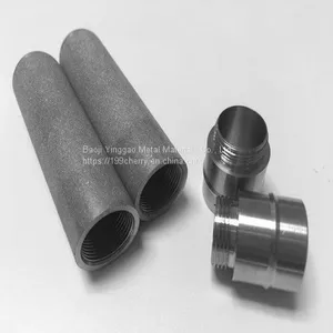 20 Inch Metal sintered powder filter cartridge thumbnail-2