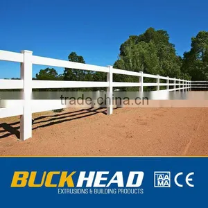 Vinyl Ranch Fence thumbnail-1
