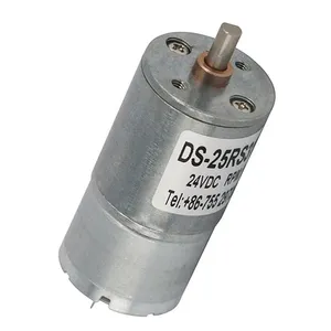 Dia 25 mm Gearbox High Speed Rotary Drive Gear Motor Electric dc Motor 3v 4.5v 6v thumbnail-3