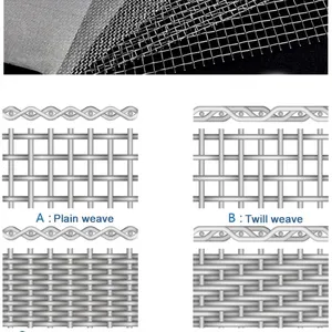 BOLI WIRE MESH Stainless Steel Wire Mesh Screen Material of SS304 SS316Twill Weave Wire Mesh Screen 150 Mesh 200 Mesh 500 Mesh thumbnail-4