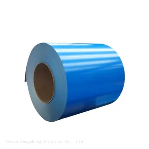 PE PVDF Color-coated Aluminum Coil 1100 3003 5052 5083 Construction/Transportation/Packaging Aluminum Alloy Coil thumbnail-1