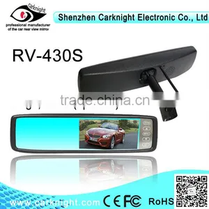4.3 Inch HD Digital LCD Monitor Rearview Mirror With Car Cameras Car Rearview Systems thumbnail-1
