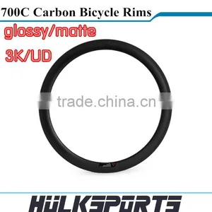 Chinese Cheap 700C 25mm Wide Carbon Tubular Wheels of 50mm Carbon Road Bike Tubular Wheel thumbnail-3