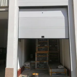 Modern Intelligent Control Panel Automatic Gate Residential Sectional Aluminum Garage Doors for Homes Premium Home Access thumbnail-3