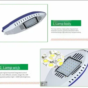 Installation of Yangquan Solar Street Lights, 60-watt Golden Bean Lamp Head Hl-tyn00123 for Yangquan Solar Street Lights thumbnail-4