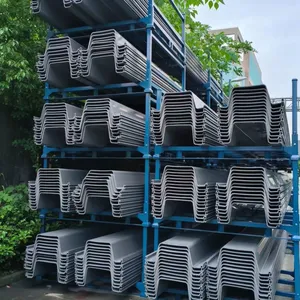 Pvc Retaining Wall Plastic Sheet Pile U Type PVC Sheet Piling for Marine Structures 50+ Years Long Time Life Design thumbnail-4