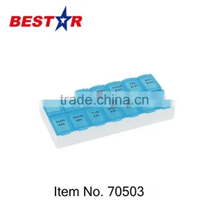 Promotional Printed Logo Plastic Pill Box thumbnail-1